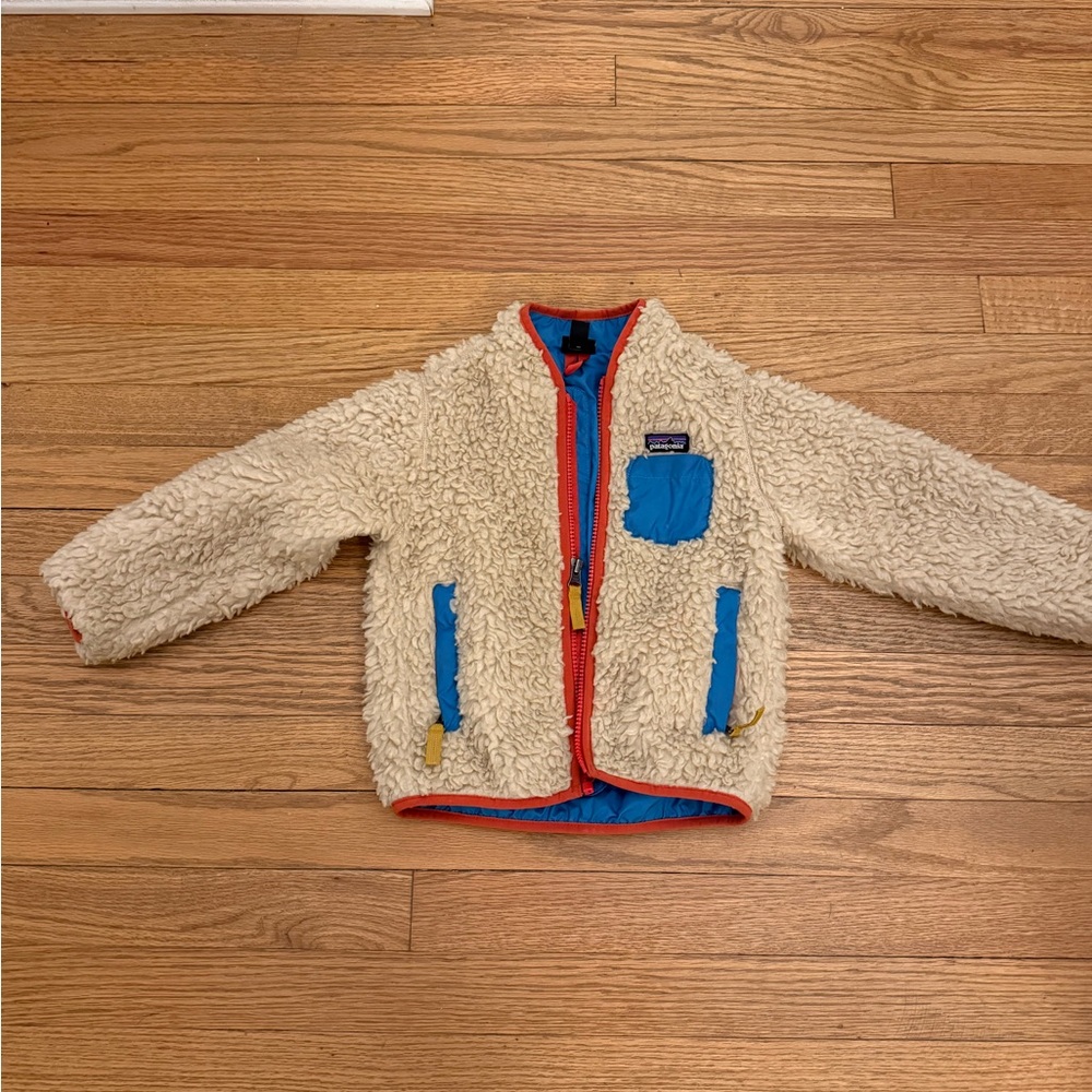 Toddler 3t Patagonia Retro x fleece jacket EUC